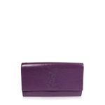 Clutch-Saint-Laurent-Belle-de-Jour-Verniz-Roxo