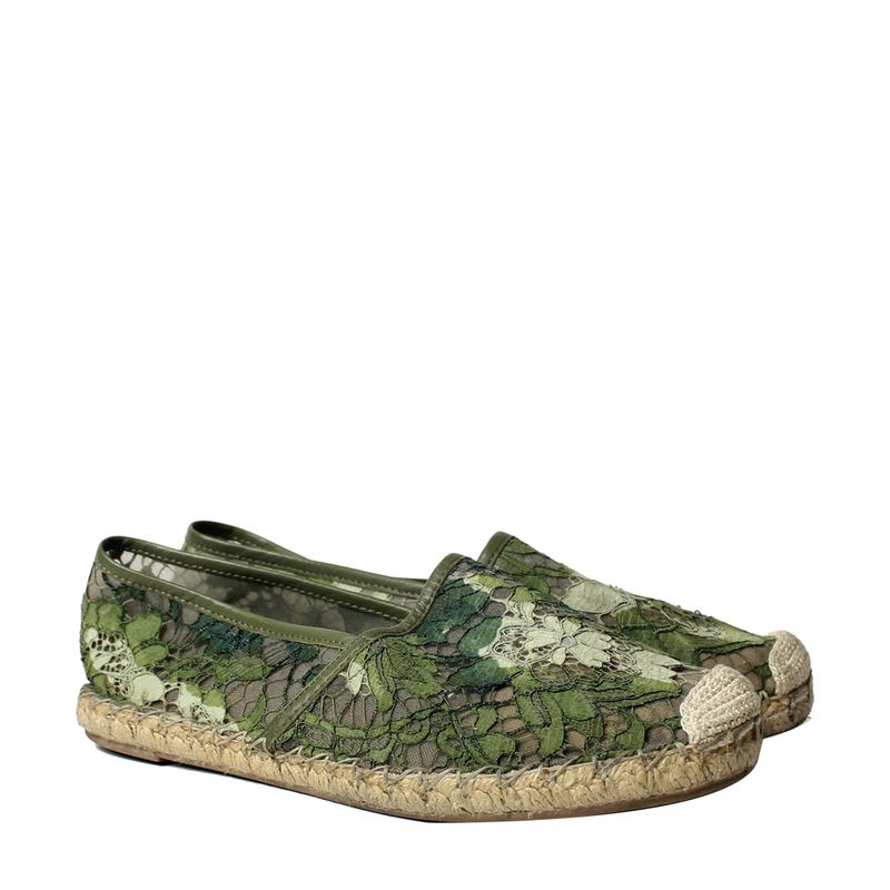 Espadrille-Valentino-Renda-Verde