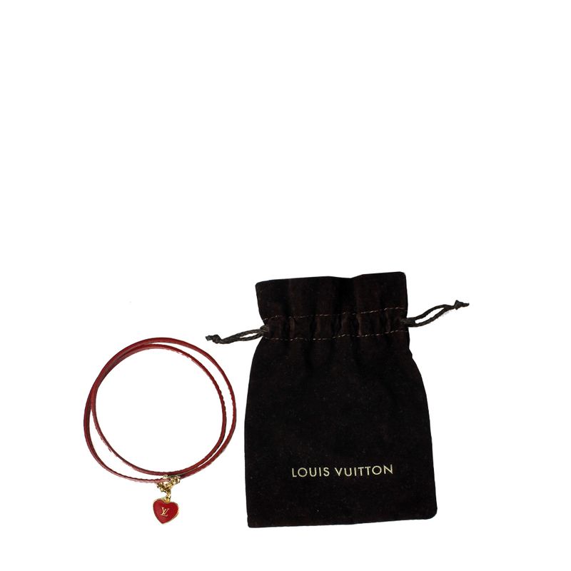 Pulseira-LouisVuitton-Verniz-Vermelho
