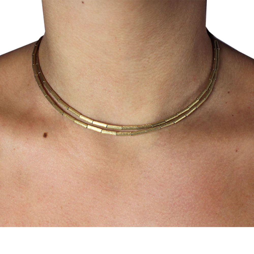 H stern fluid gold on sale necklace