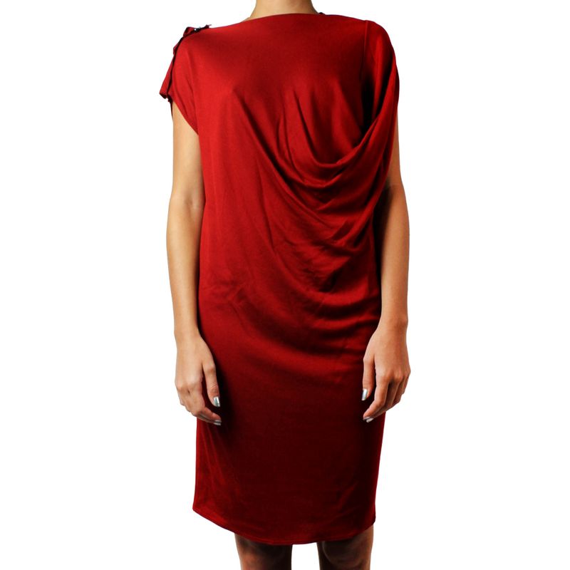 Vestido-Lanvin-Malha-Vermelho