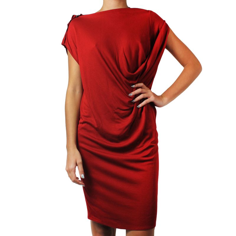 Vestido-Lanvin-Malha-Vermelho