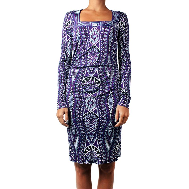 Vestido-Emilio-Pucci-Roxo-Mangas