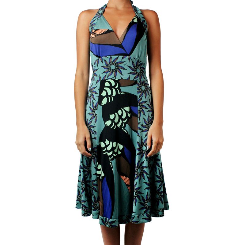 Vestido-Issa-Estampado-Azul