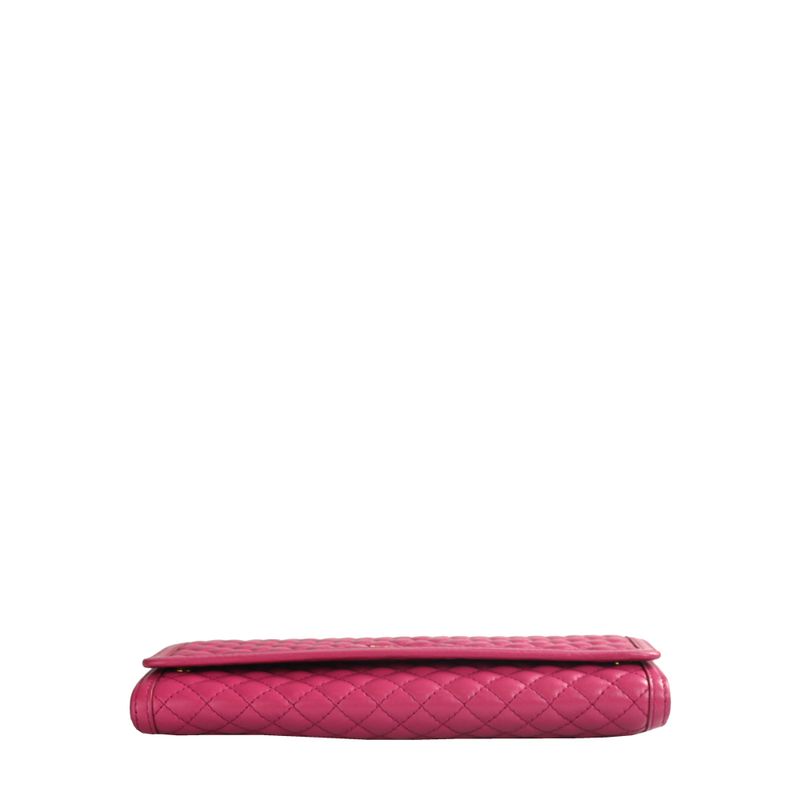 Clutch-Prada-Matelasse-Rosa