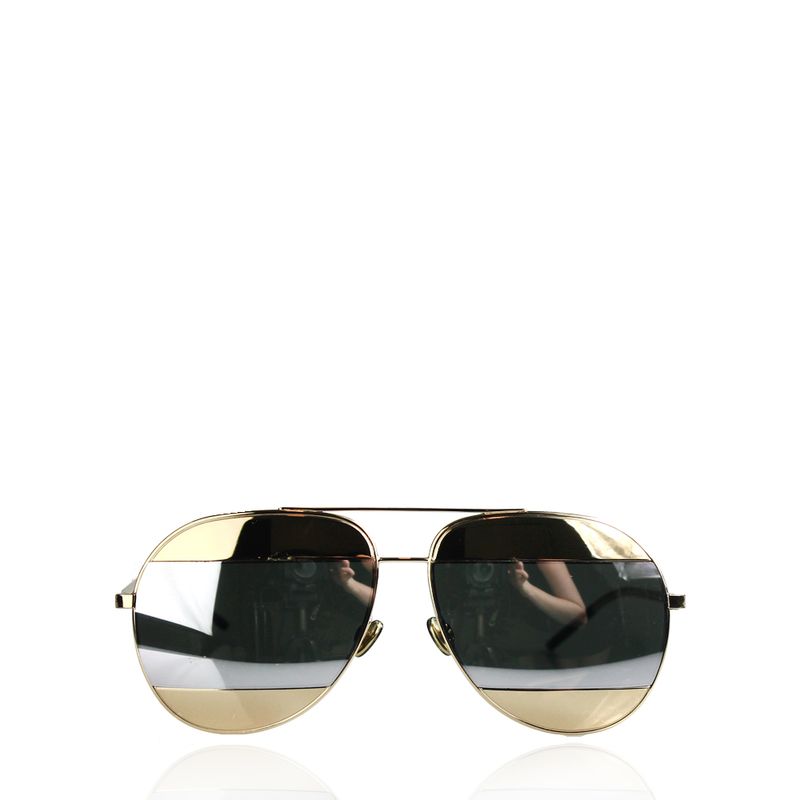 Oculos-Christian-Dior-Split-Dourado