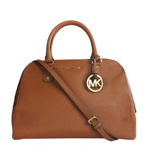 Bolsa Michael Kors Saffiano Caramelo