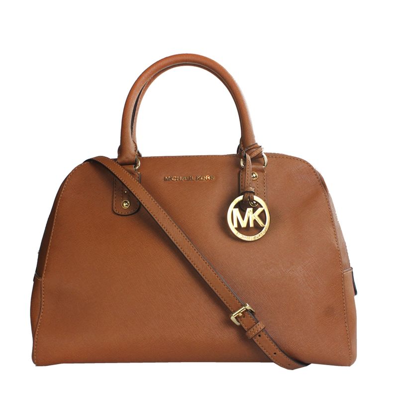 Bolsa-Michael-Kors-Saffiano-Caramelo