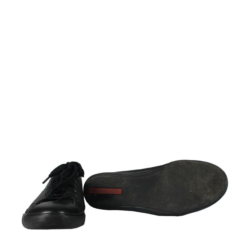 Tenis-Prada-Couro-Preto