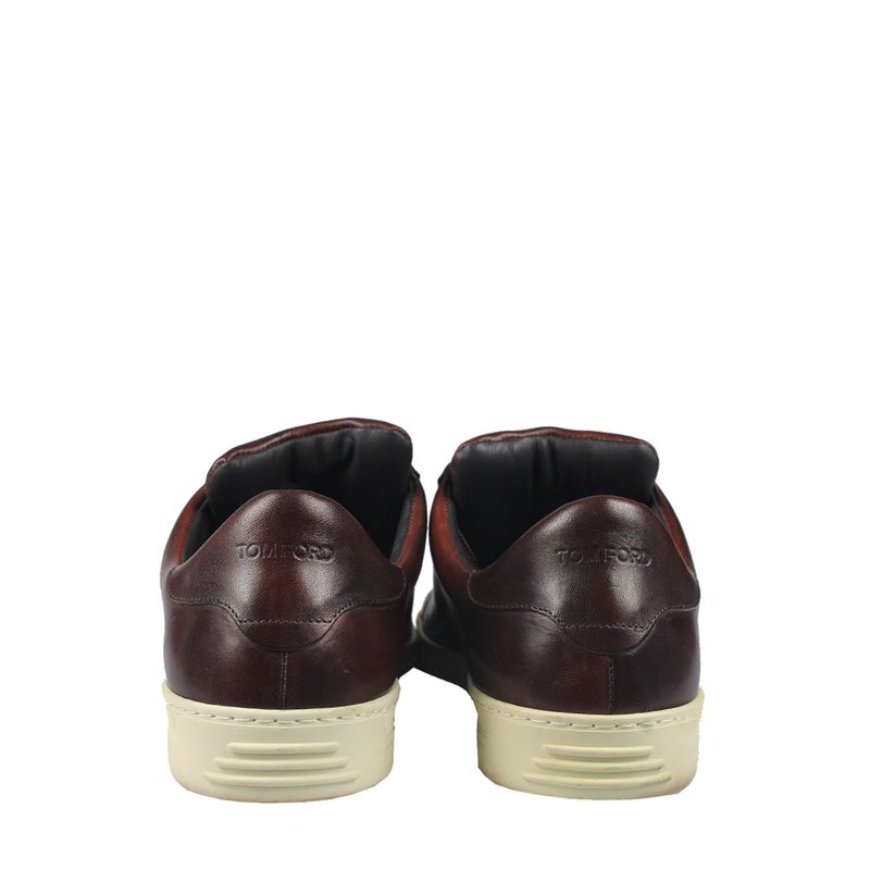 Tenis-Tom-Ford-Couro-Marrom