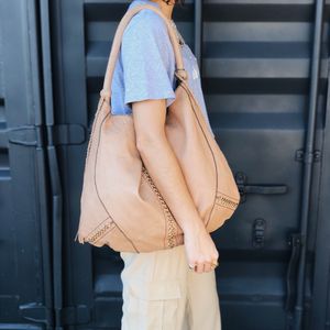 Bolsa Roberto Cavalli Couro Caramelo
