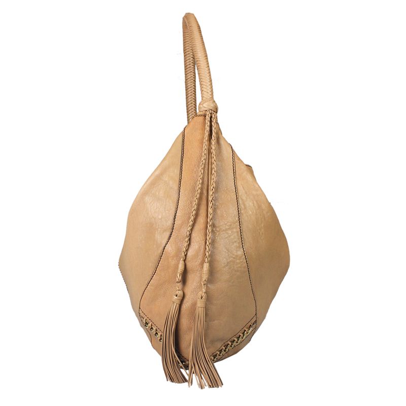 Bolsa-Roberto-Cavalli-Couro-Caramelo