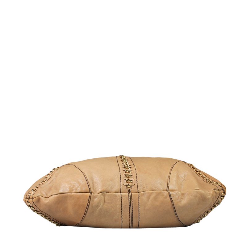 Bolsa-Roberto-Cavalli-Couro-Caramelo