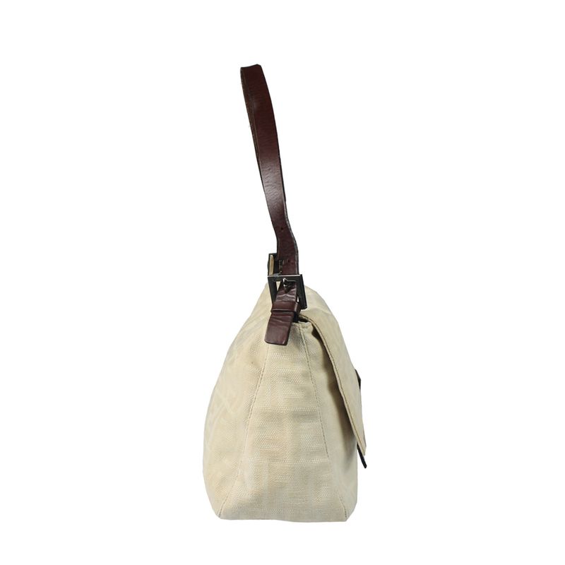 Bolsa-Fendi-Baguette-Monograma-Tecido-Off-White-