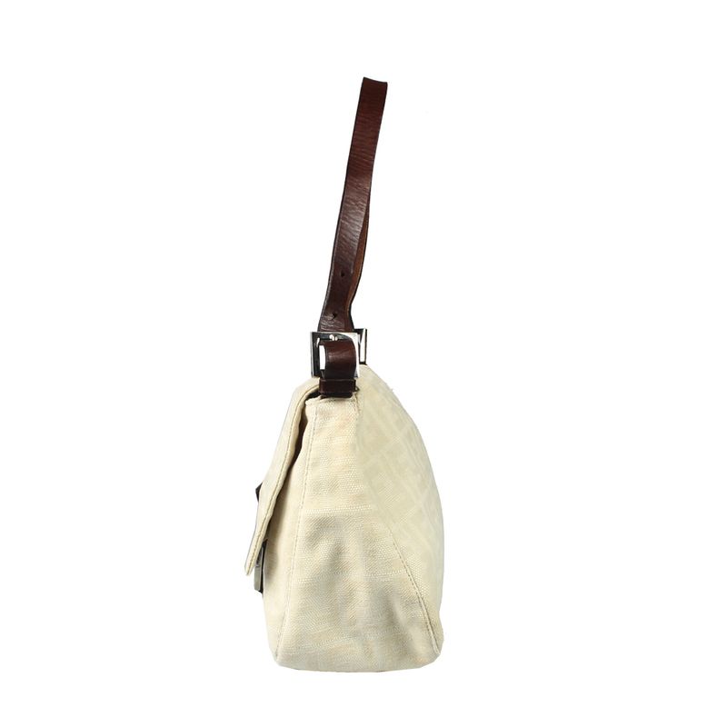 Bolsa-Fendi-Baguette-Monograma-Tecido-Off-White-