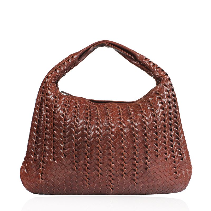 Bolsa-Bottega-Veneta-Intrecciato-Marrom