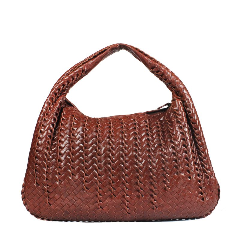 Bolsa-Bottega-Veneta-Intrecciato-Marrom