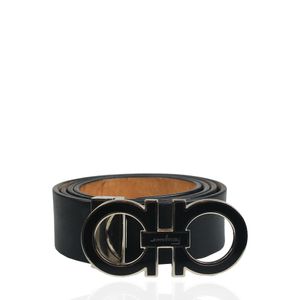 Cinto Salvatore Ferragamo Couro Preto