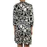 Vestido-Wrap-Dress-Diane-Von-Furstenberg-Estampado-Preto-e-Off-White