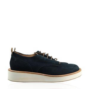 Sapatênis Emporio Armani Camurça Azul Marinho