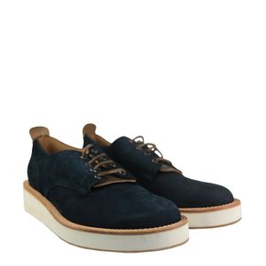 Sapatênis Emporio Armani Camurça Azul Marinho