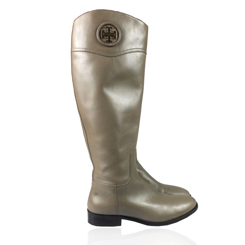 Bota-Tory-Burch-Couro-Cinza