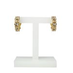 Brincos-de-Pressao-Swarovski-Vintage-Dourado-com-Cristais