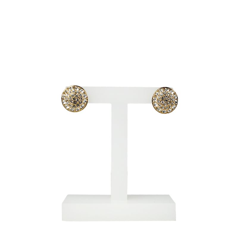 Brincos-de-Pressao-Swarovski-Vintage-Pequeno-Redondo-Dourado-com-Cristais