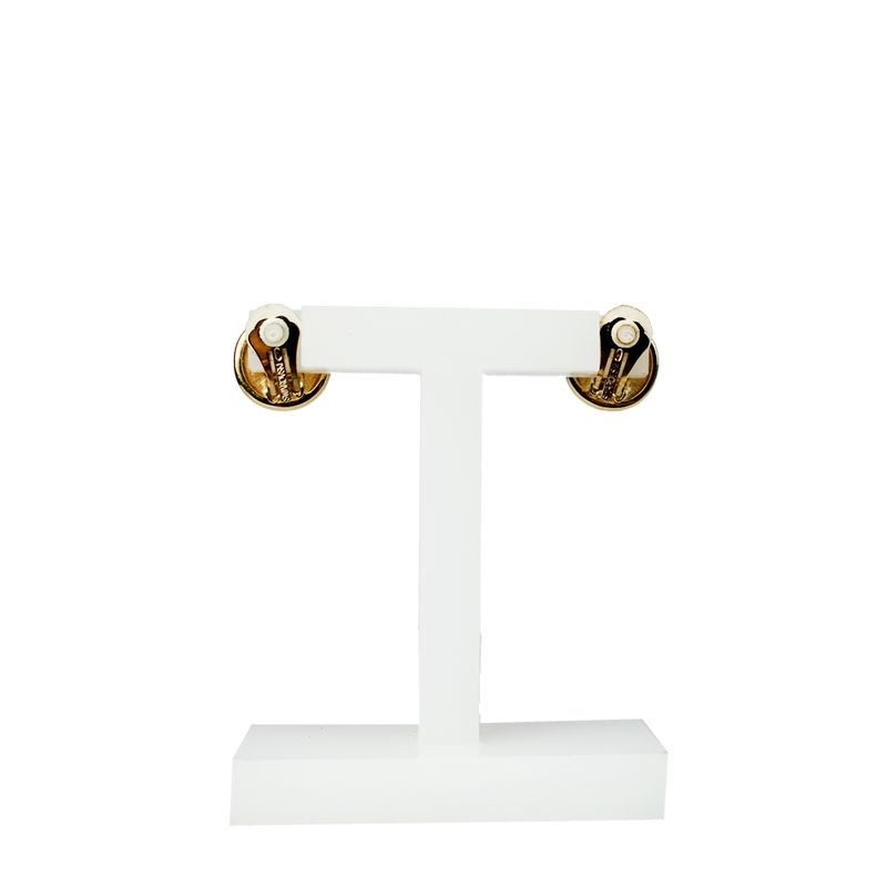 Brincos-de-Pressao-Swarovski-Vintage-Pequeno-Redondo-Dourado-com-Cristais