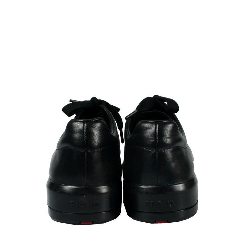 Tenis-Prada-Couro-Preto