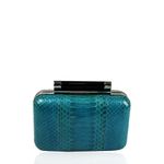 Mini-Clutch-Diane-Von-Furstenberg-Tonda-Python-Turquesa