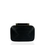 Mini-Clutch-Diane-Von-Furstenberg-Tonda-Couro-Preta