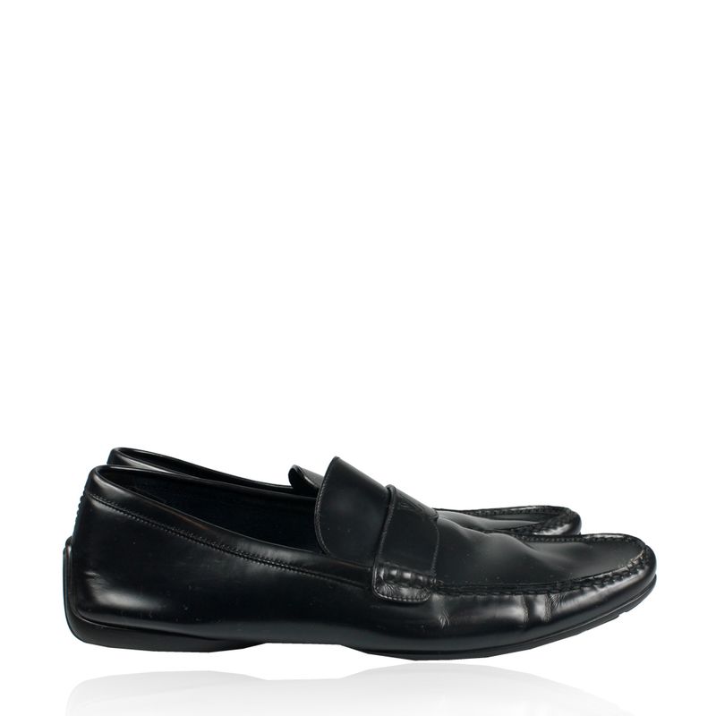 Mocassim-Louis-Vuitton-Couro-Liso-Preto