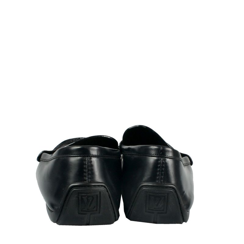 Mocassim-Louis-Vuitton-Couro-Liso-Preto