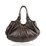 Bolsa-Gucci-Guccissima-Couro-Marrom-Escuro
