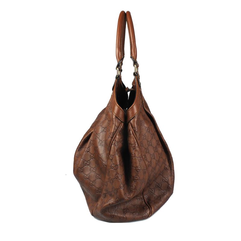 Bolsa-Gucci-Guccissima-Sukey-Couro-Marrom-Caramelo