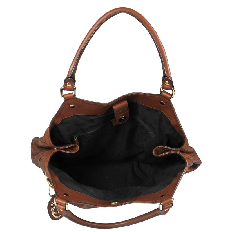 Bolsa-Gucci-Guccissima-Sukey-Couro-Marrom-Caramelo
