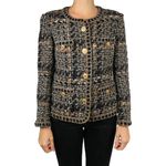 Blazer-Chanel-Tweed-Marrom-Azul-Marinho-e-Cinza