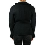 Blazer-Chanel-Tweed-Preto-com-Ziper