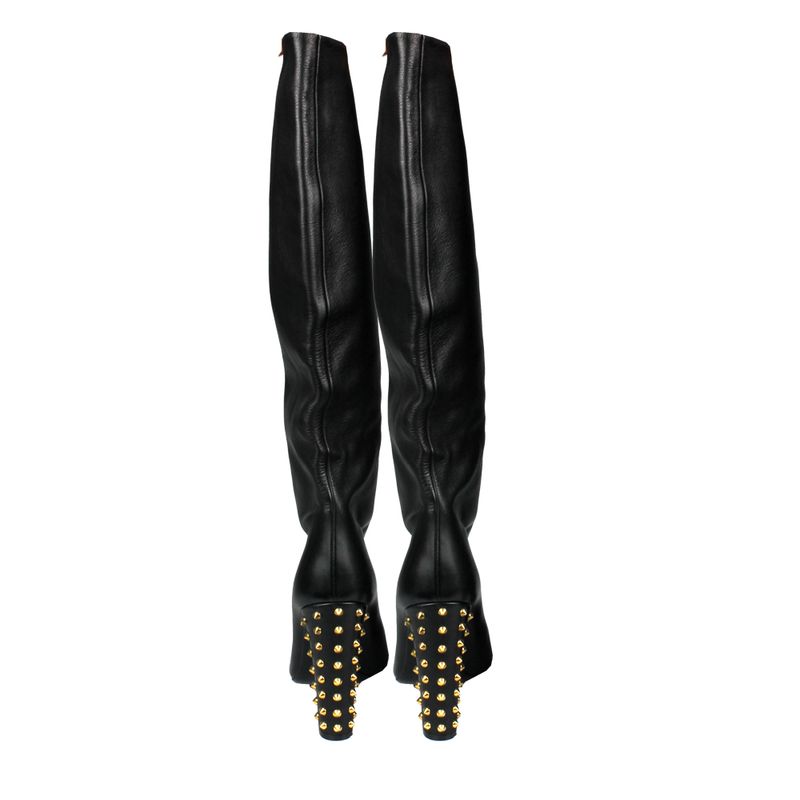 Bota-Gucci-Jacquelyne-Couro-Preto
