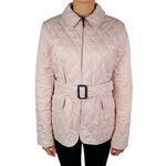 Casaco-Burberry-Matelasse-Nylon-Rose