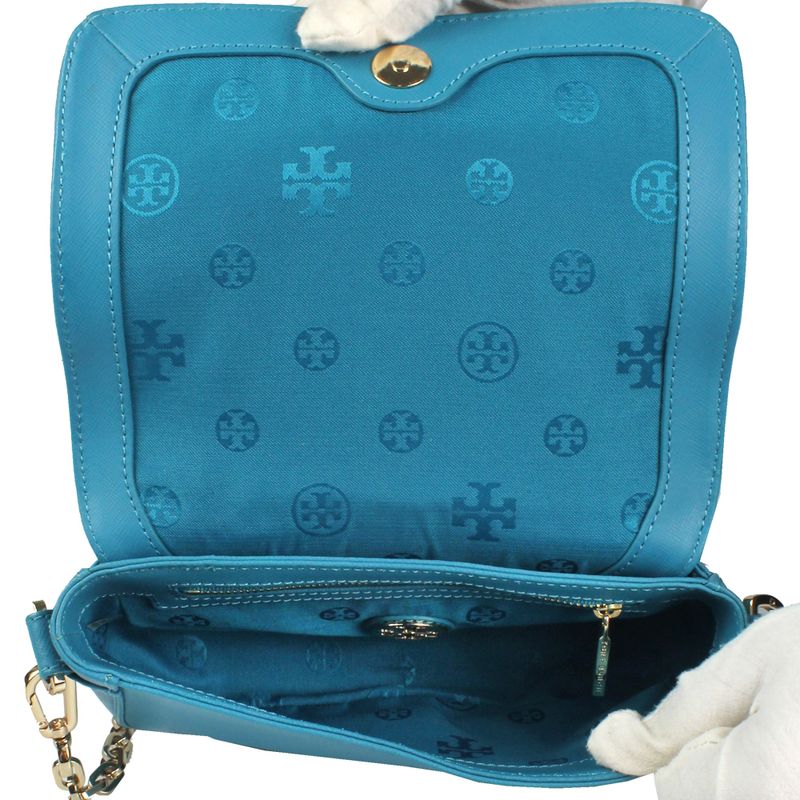 Bolsa-Tory-Burch-Crossbody-Couro-Azul