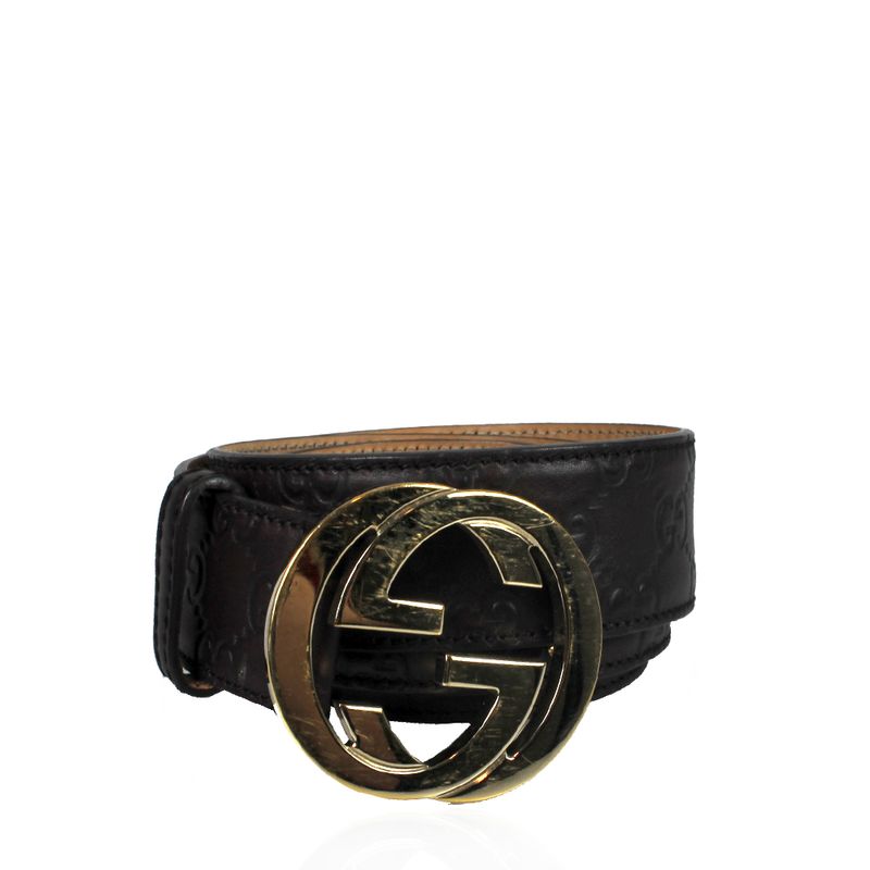 Cinto-Gucci-Guccissima-Marrom