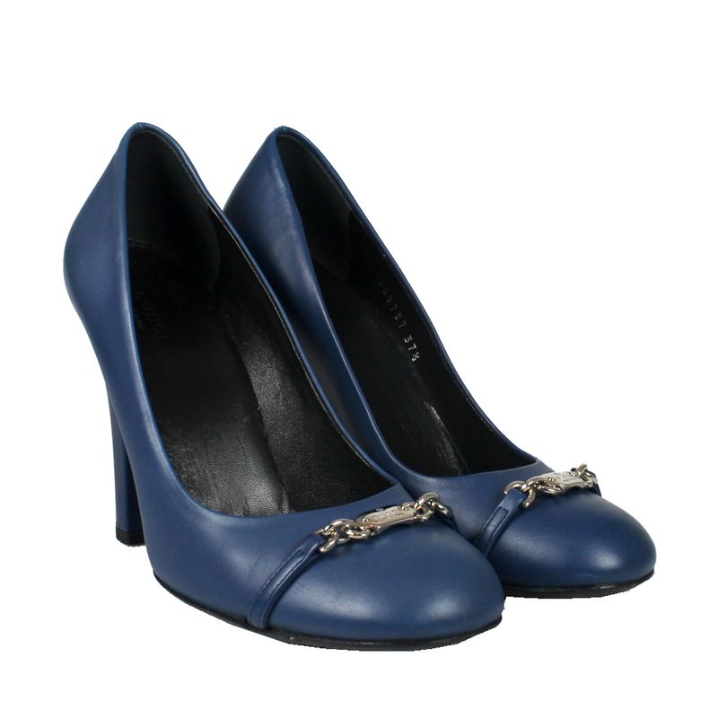 Sapato-Gucci-Couro-Azul