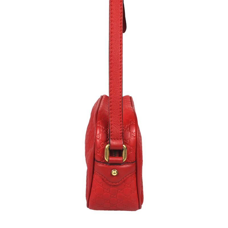Bolsa-Gucci-Guccissima-Vermelha
