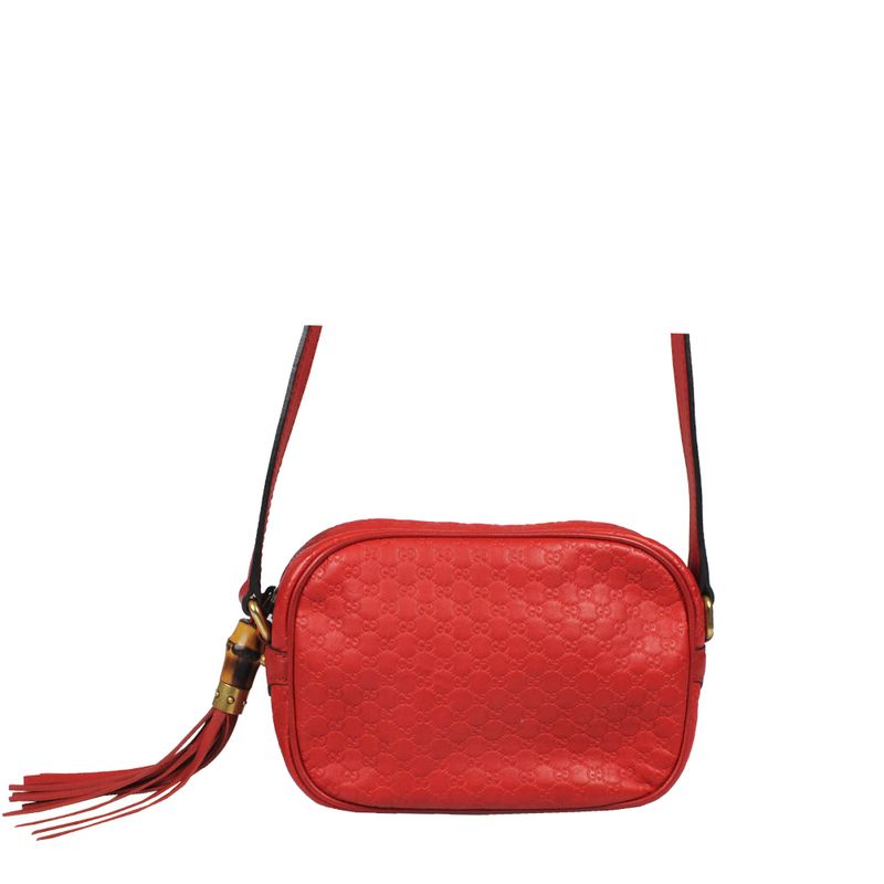Bolsa-Gucci-Guccissima-Vermelha