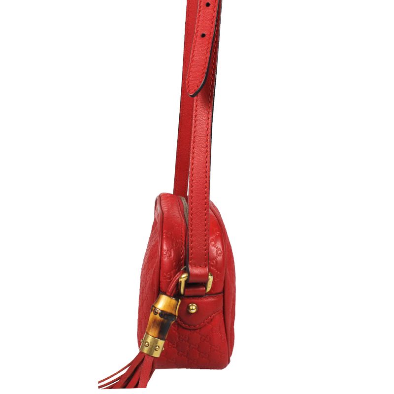 Bolsa-Gucci-Guccissima-Vermelha