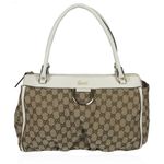 Bolsa-Gucci-Jacquard-Couro-Branco