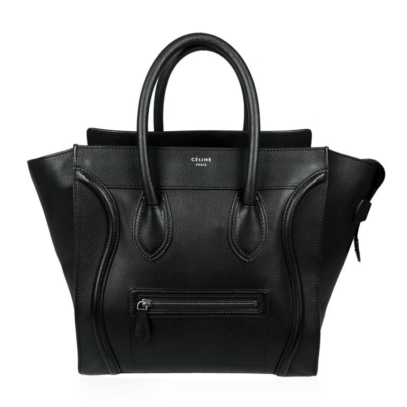 Bolsa-Celine-Luggage-Couro-Preto