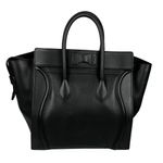 Bolsa-Celine-Luggage-Couro-Preto